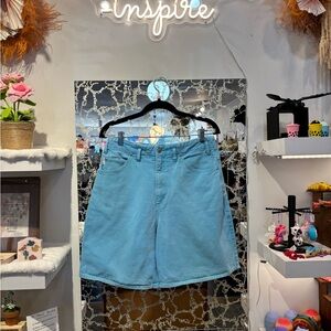 Vintage Karuba Light Blue Jean Shorts